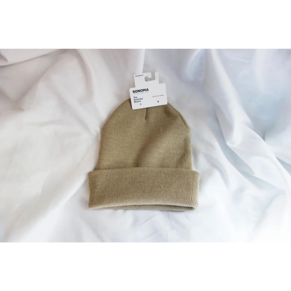 Sonoma Men's Essential Beanie Hat NWT